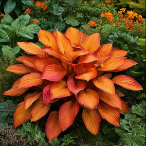 Хоста Солнечный Нектар купить по цене от 605р. в интернет-магазине «Посадика» с доставкой почтой в в Кингисеппе и по всей России – [изображение №1].